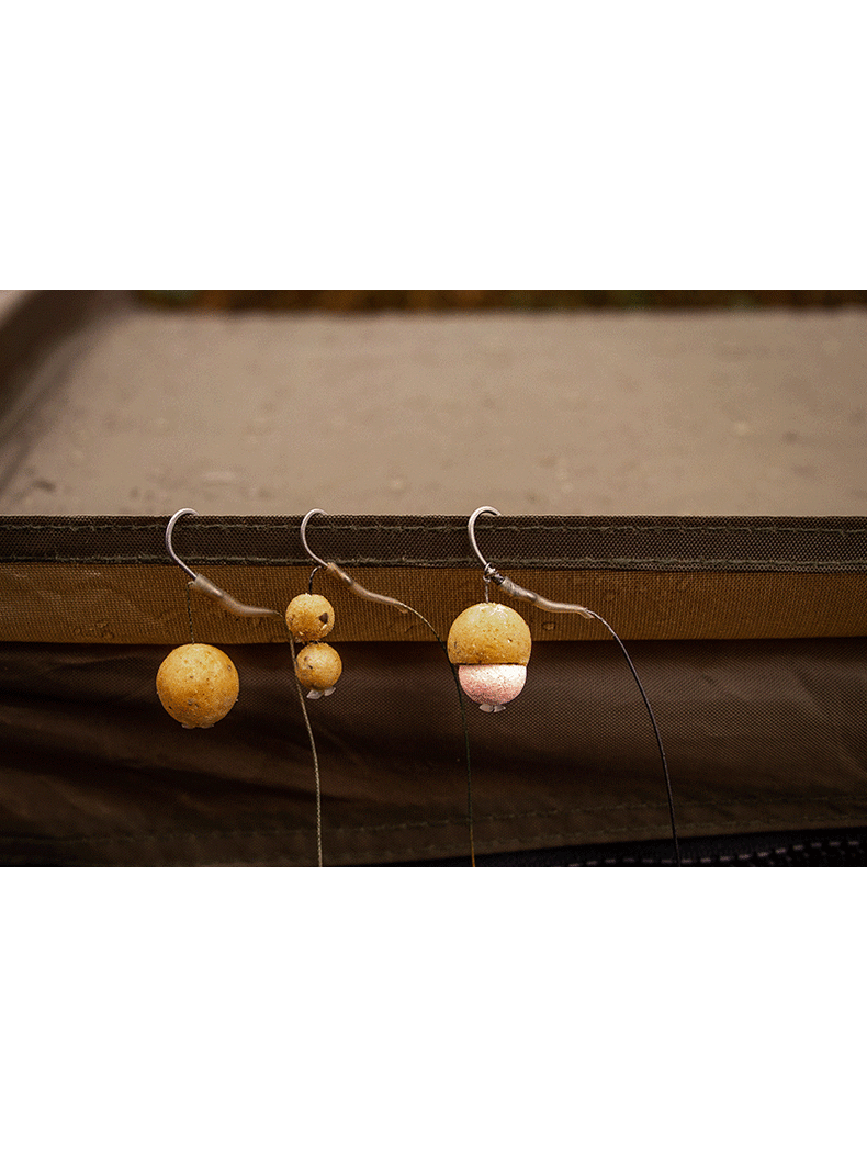 Силиконовый конус FOX Line Alignas Trans Khaki EDGES, Размер: Long, Размер крючка: 10 – 7, изображение 8