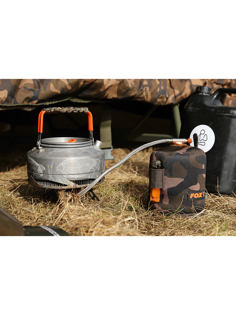 Чехол для газового баллона неопреновый FOX Camo Neoprene Gas Cannister Cover, изображение 3 Чехол для газового баллона неопреновый FOX Camo Neoprene Gas Cannister Cover, изображение 3