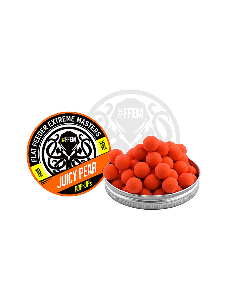 Плавающие бойлы FFEM Pop-Up Juicy Pear (кислая груша), Диаметр: 10 мм, изображение 3 Плавающие бойлы FFEM Pop-Up Juicy Pear (кислая груша), Диаметр: 10 мм, изображение 3