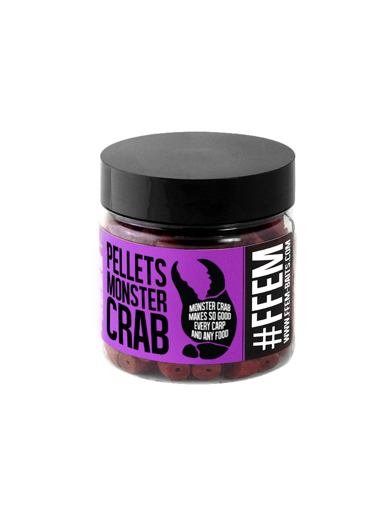 Насадочный пеллетс FFEM Hookbaits Pellets Monster Crab (краб), Диаметр: 14 мм, изображение 2 Насадочный пеллетс FFEM Hookbaits Pellets Monster Crab (краб), Диаметр: 14 мм, изображение 2