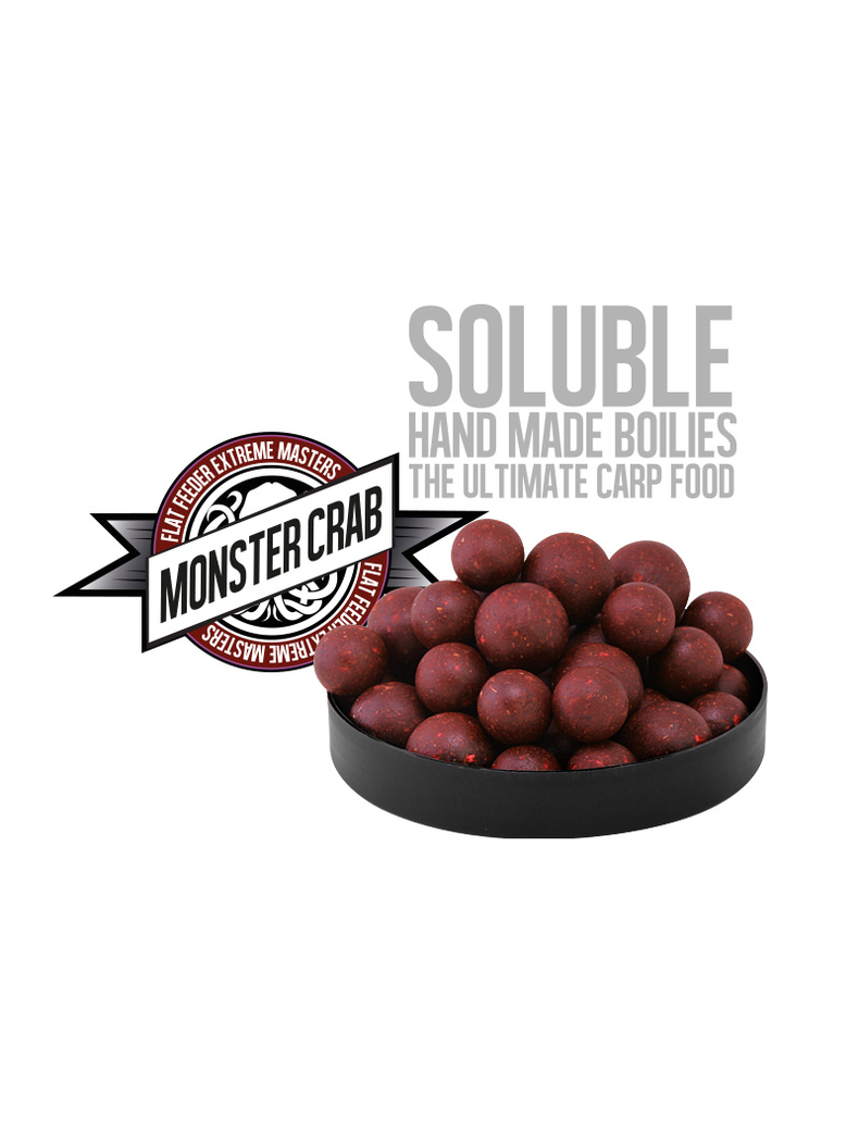 Насадочные пылящие бойлы FFEM Super Soluble Boilies HNV-Monster Crab (Краб) 16/20mm, изображение 2 Насадочные пылящие бойлы FFEM Super Soluble Boilies HNV-Monster Crab (Краб) 16/20mm, изображение 2