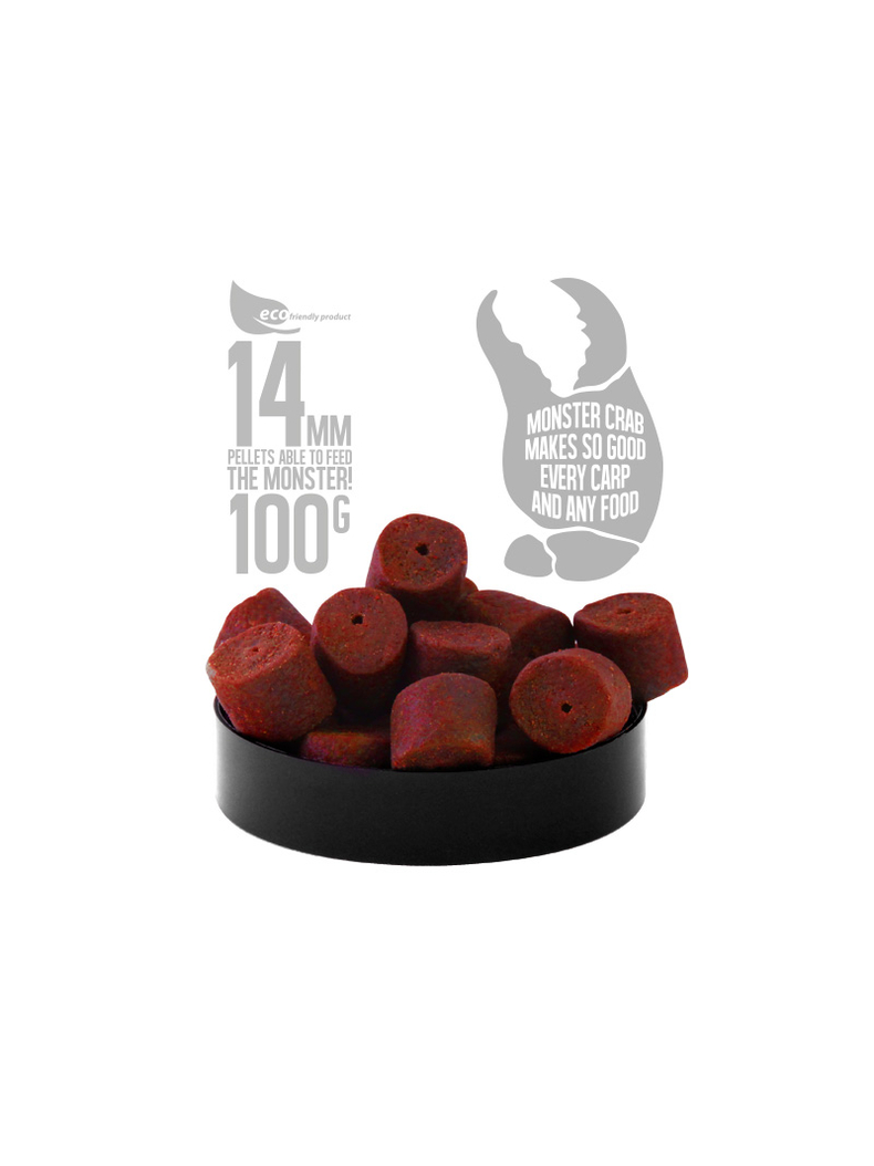 Насадочный пеллетс FFEM Hookbaits Pellets Monster Crab (краб), Диаметр: 14 мм, изображение 4 Насадочный пеллетс FFEM Hookbaits Pellets Monster Crab (краб), Диаметр: 14 мм, изображение 4