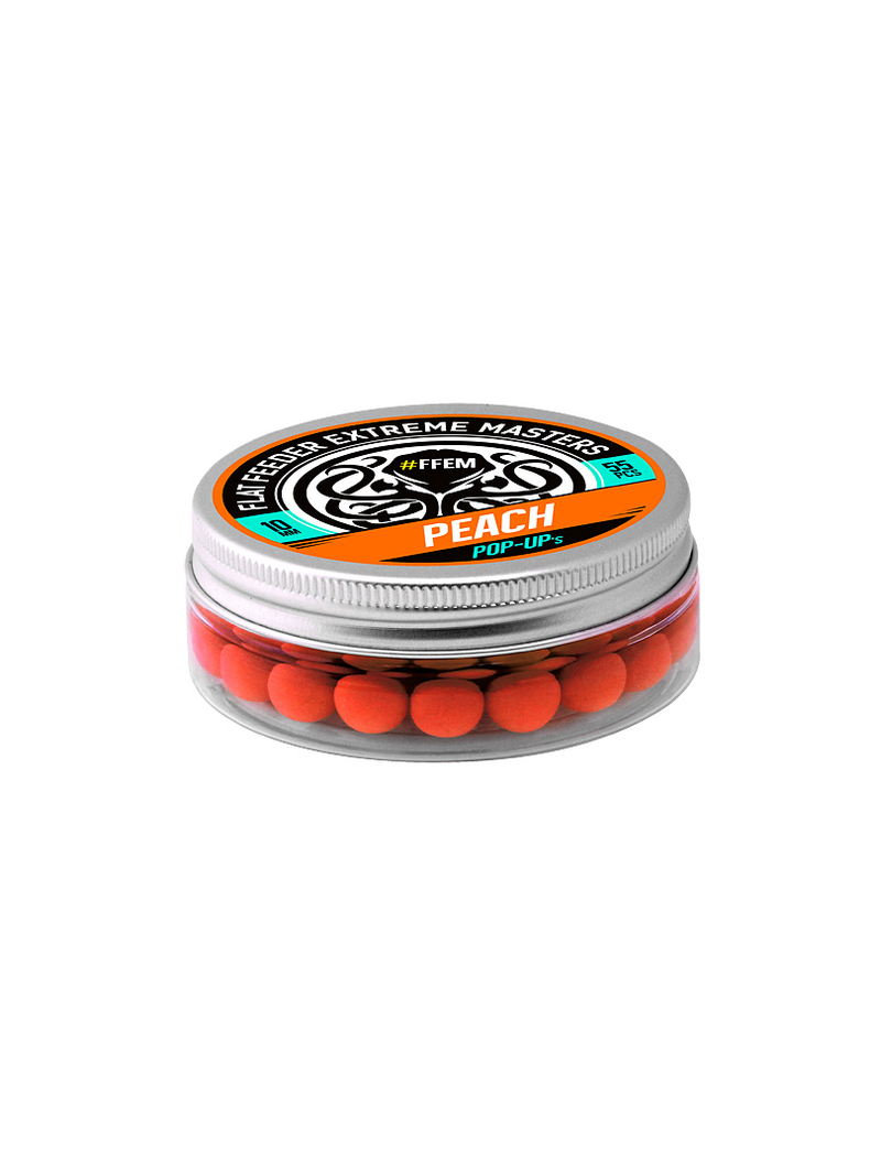 Плавающие бойлы FFEM Pop-Up Crimean Peach (персик) 10mm Плавающие бойлы FFEM Pop-Up Crimean Peach (персик) 10mm