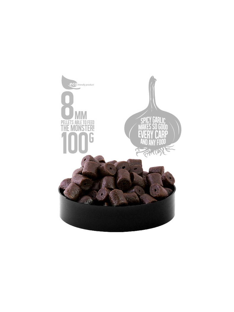 Насадочный пеллетс FFEM Hookbaits Pellets Spicy Garlic Halibut (палтус и чеснок), Диаметр: 14 мм, изображение 3 Насадочный пеллетс FFEM Hookbaits Pellets Spicy Garlic Halibut (палтус и чеснок), Диаметр: 14 мм, изображение 3