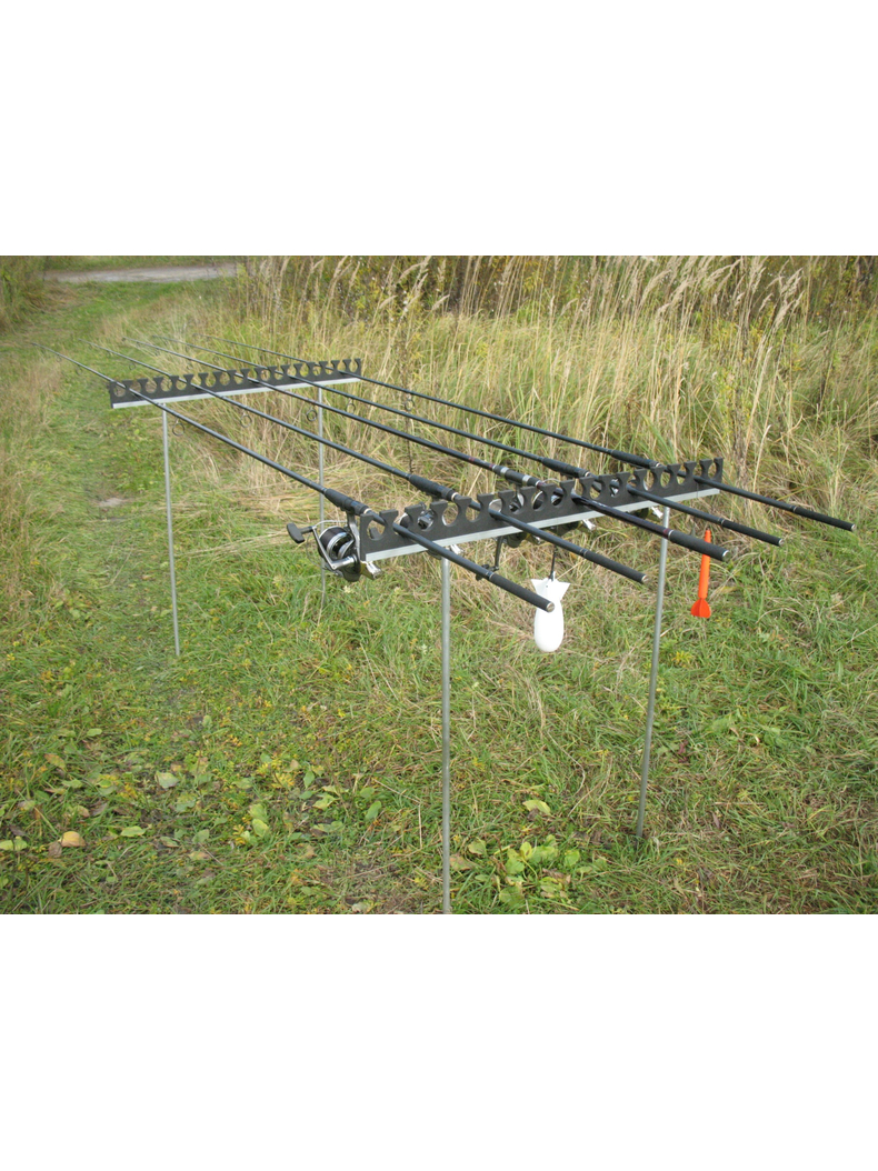 Гребенка - подставка для удилищ SPprof, Длина: 100см (18 ячеек), Тип перегородок: Широкая, изображение 8