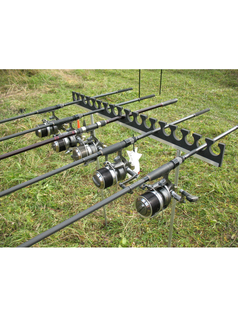 Гребенка - подставка для удилищ SPprof, Длина: 100см (18 ячеек), Тип перегородок: Широкая, изображение 7