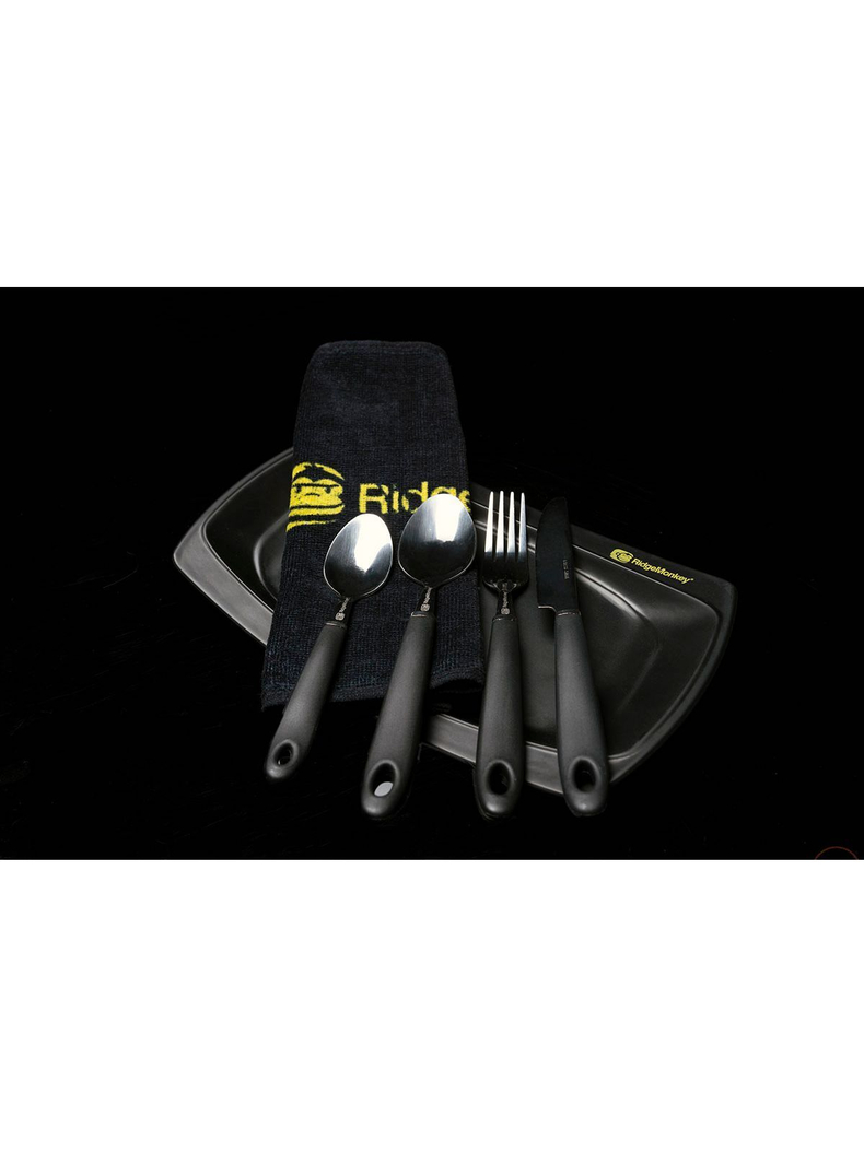 Комплект столовых принадлежностей Ridge Monkey SQ DLX Plate Set, Размер: Standart (стандартный), изображение 7 Комплект столовых принадлежностей Ridge Monkey SQ DLX Plate Set, Размер: Standart (стандартный), изображение 7