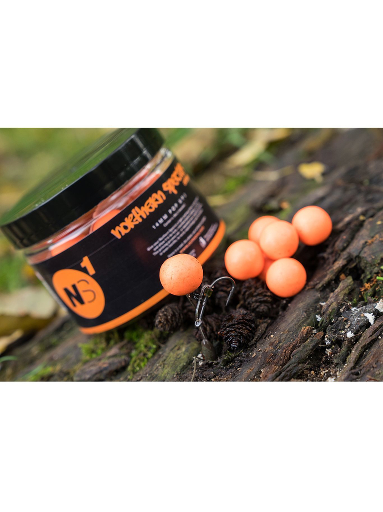Плавающие бойлы CCMoore Northern Specials NS1 Orange Pop Ups (оранжевые), Диаметр: 18 мм, изображение 2