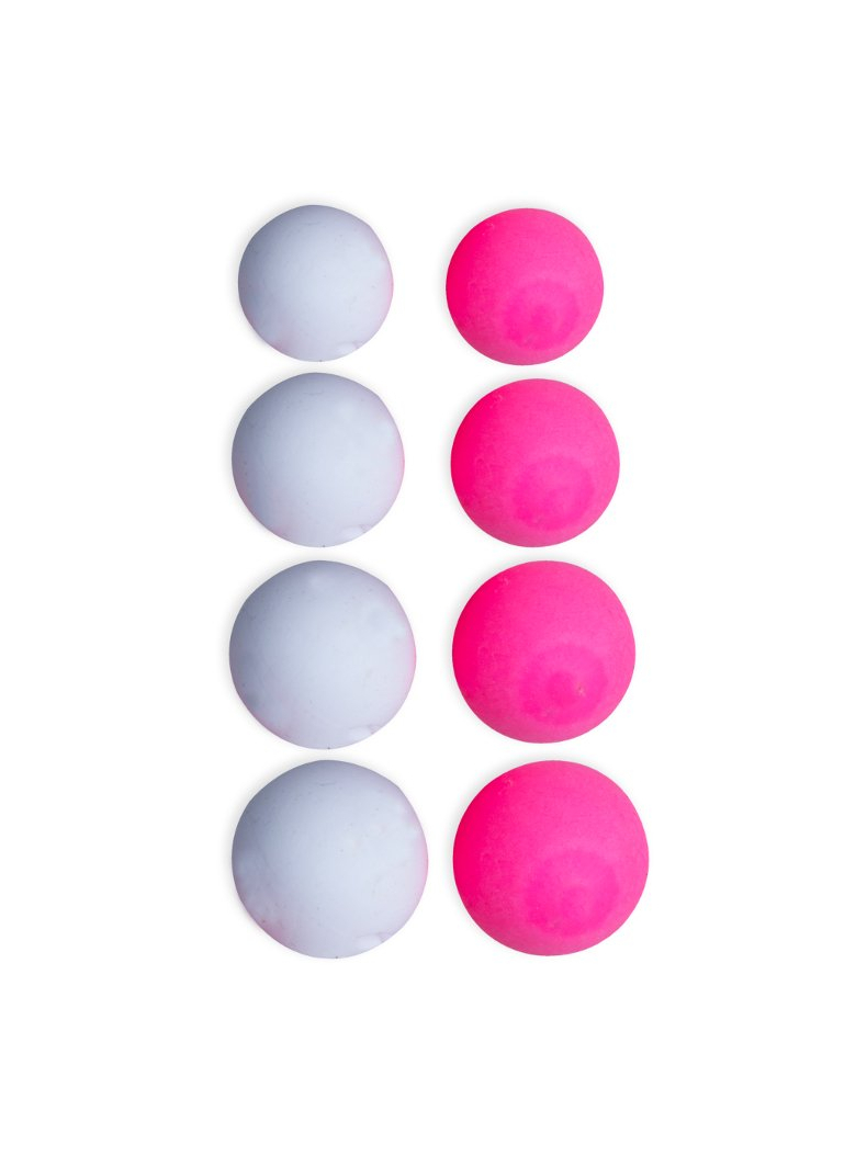 Плавающие искусственные бойлы ESP Buoyant Boilies White/Pink, изображение 2