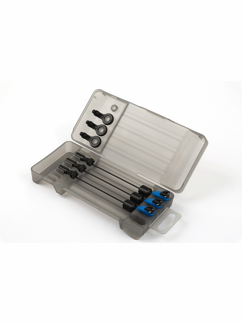Набор механических сигнализаторов поклевки FOX Black Label Mini Swinger 3 Rod Set, Цвет: Синий, изображение 2