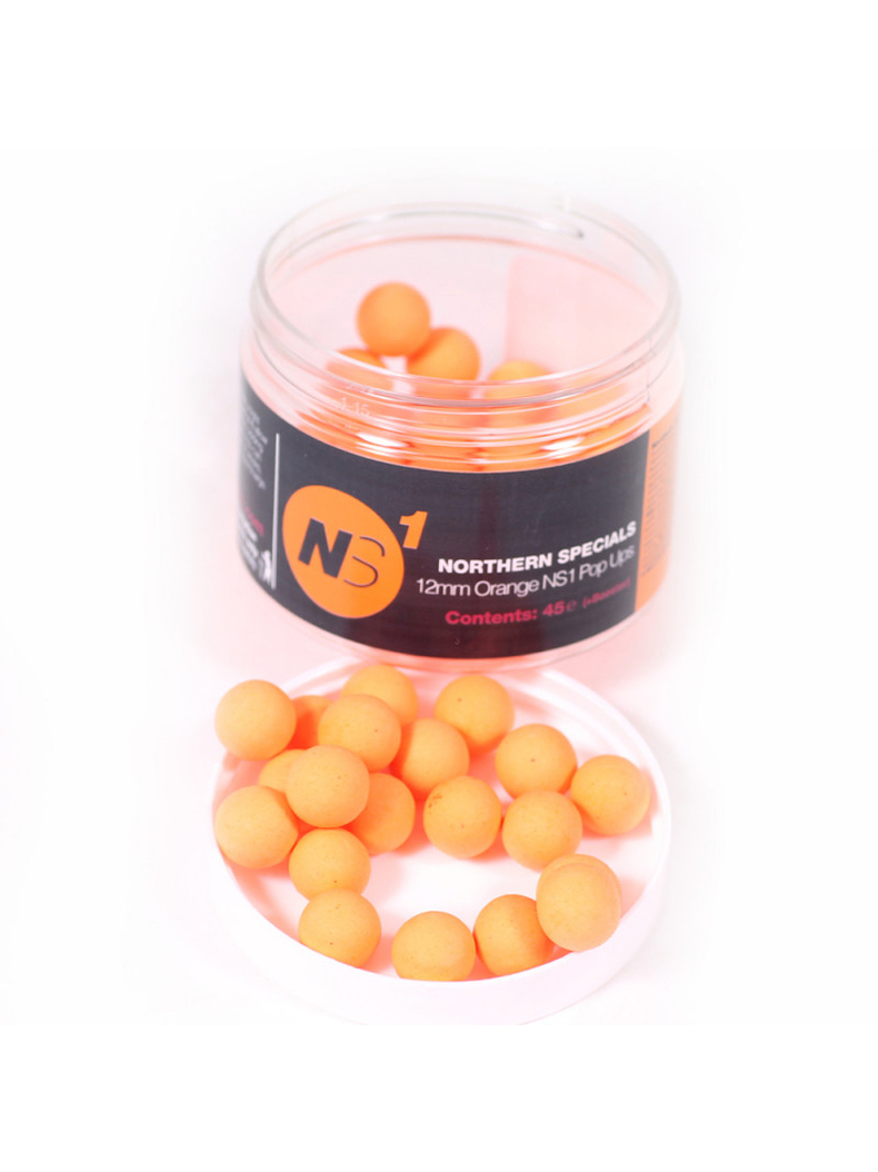 Плавающие бойлы CCMoore Northern Specials NS1 Orange Pop Ups (оранжевые), Диаметр: 18 мм