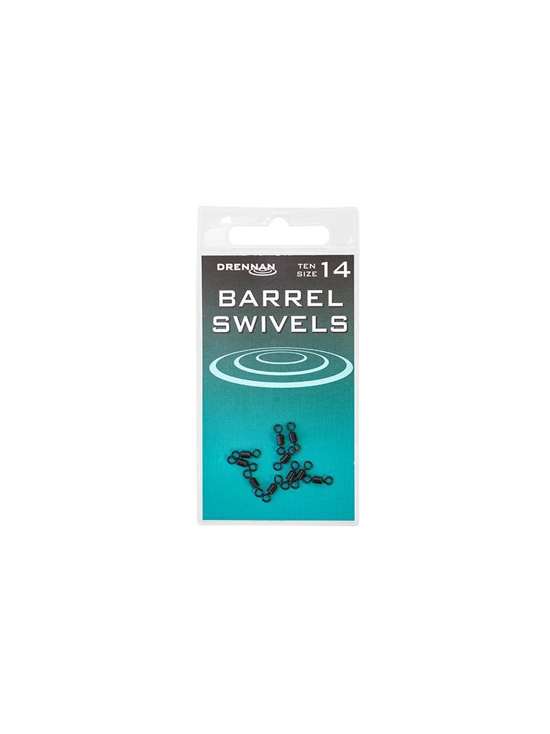 Вертлюги Drennan Barrel Swivel, Размер: 14, изображение 2