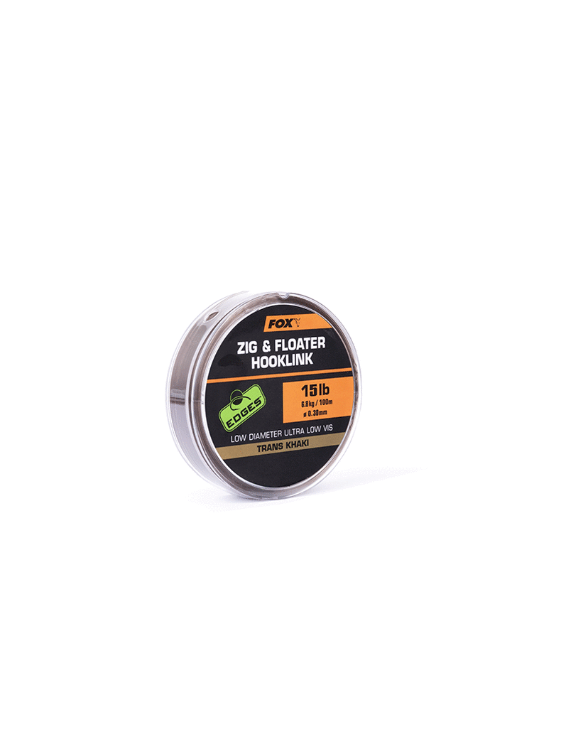 Монофильный поводковый материал FOX Zig & Floater Hooklink EDGES, Тест: 10.00 lb, Диаметр лески: 0.26 мм, изображение 2 Монофильный поводковый материал FOX Zig & Floater Hooklink EDGES, Тест: 10.00 lb, Диаметр лески: 0.26 мм, изображение 2