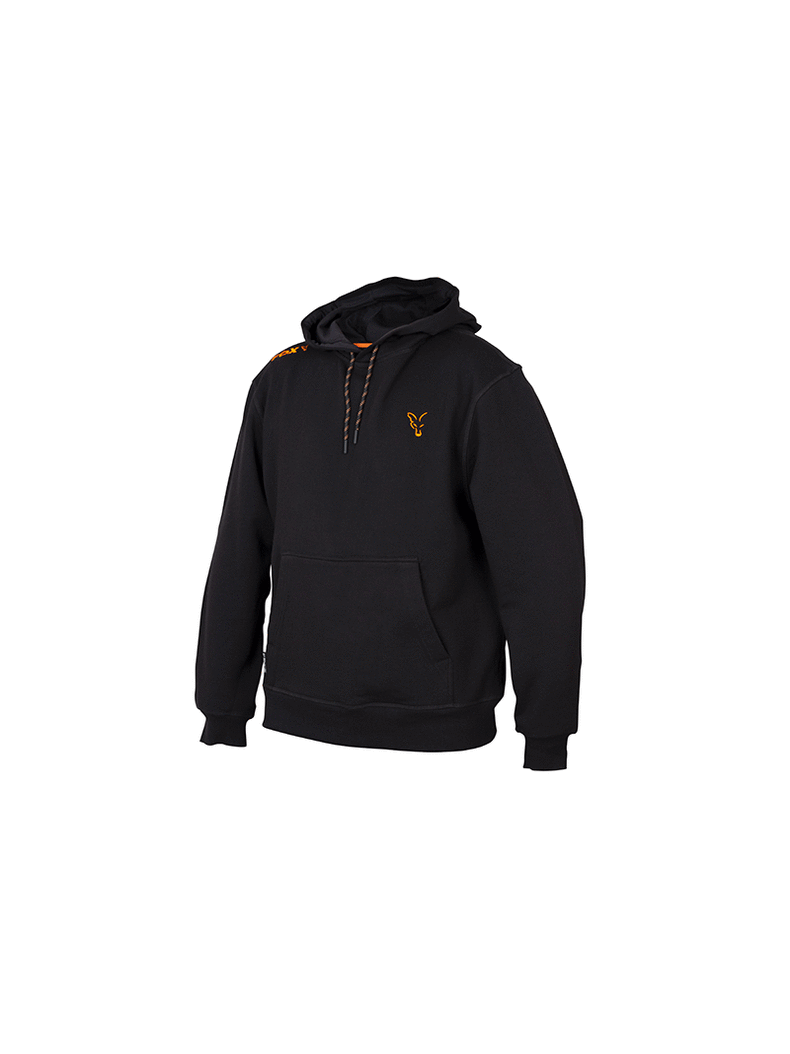 Толстовка с капюшоном FOX Collection Orange & Black Hoodie, Размер: L, изображение 2
