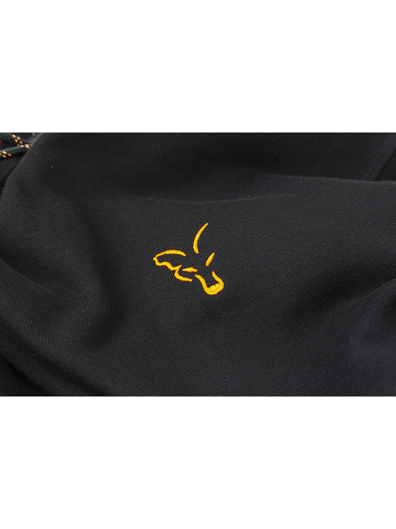 Толстовка с капюшоном FOX Collection Orange & Black Hoodie, Размер: L, изображение 3