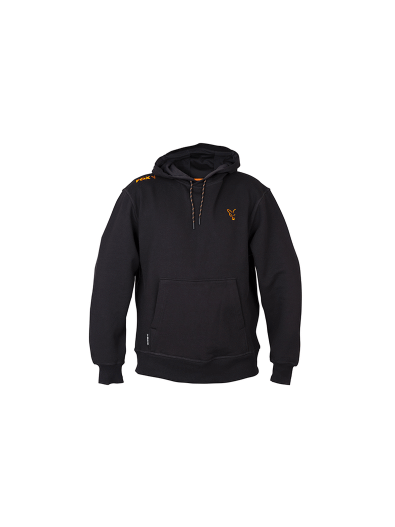 Толстовка с капюшоном FOX Collection Orange & Black Hoodie, Размер: L