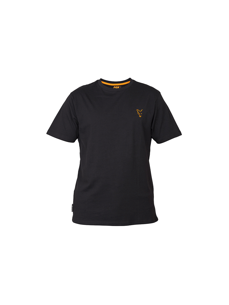 Футболка FOX Collection Orange & Black T-shirt, Размер: XXL