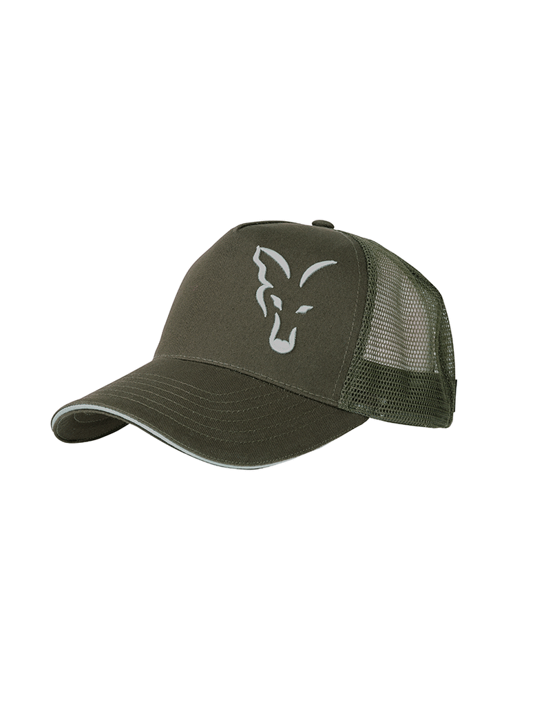 Бейсболка FOX Green & Silver Trucker Cap