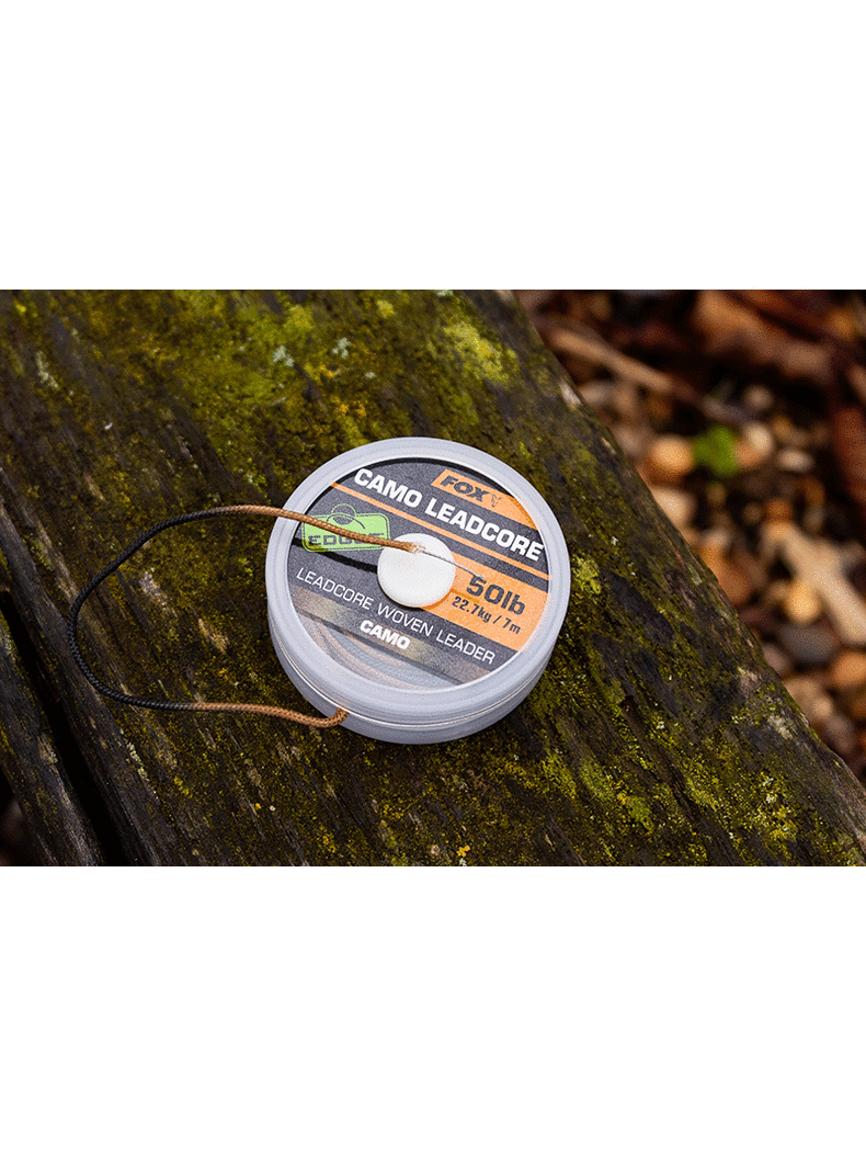 Лидкор FOX Camo Leadcore 50lb EDGES, Длина: 25 м, изображение 3 Лидкор FOX Camo Leadcore 50lb EDGES, Длина: 25 м, изображение 3