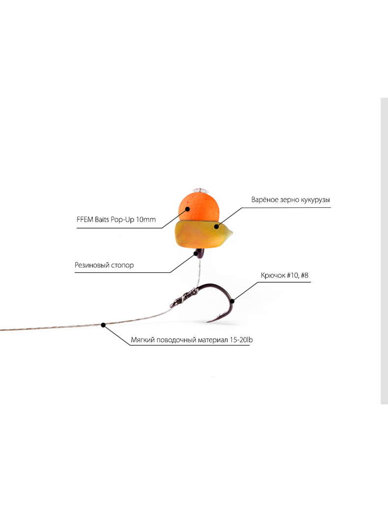 Плавающие бойлы FFEM Pop-Up Juicy Pear (кислая груша), Диаметр: 10 мм, изображение 6 Плавающие бойлы FFEM Pop-Up Juicy Pear (кислая груша), Диаметр: 10 мм, изображение 6