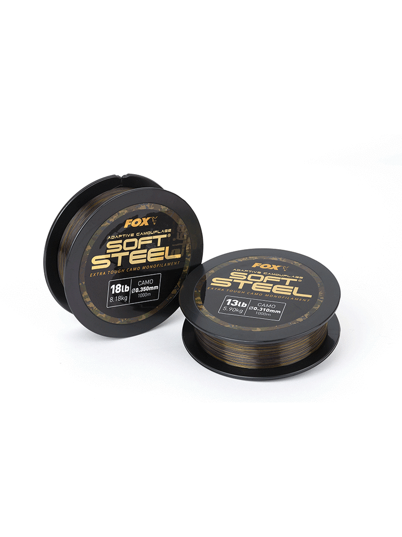 Леска монофильная FOX Adaptive Camouflage Soft Steel, Тест: 23.00 lb, Диаметр лески: 0.41 мм