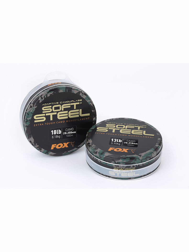 Леска монофильная FOX Adaptive Camouflage Soft Steel, Тест: 23.00 lb, Диаметр лески: 0.41 мм, изображение 2
