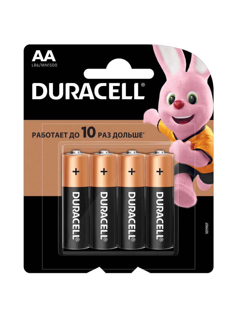 Батарейка Duracell Basic размер AA 1.5V, Количество: 2 шт., изображение 3 Батарейка Duracell Basic размер AA 1.5V, Количество: 2 шт., изображение 3