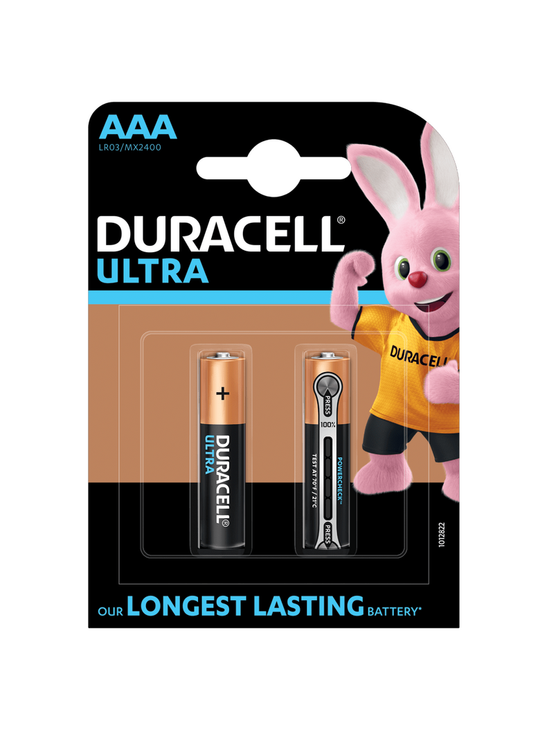 Батарейка Duracell ULTRA POWER размер AAA 1.5V, Количество: 12 шт., изображение 2 Батарейка Duracell ULTRA POWER размер AAA 1.5V, Количество: 12 шт., изображение 2