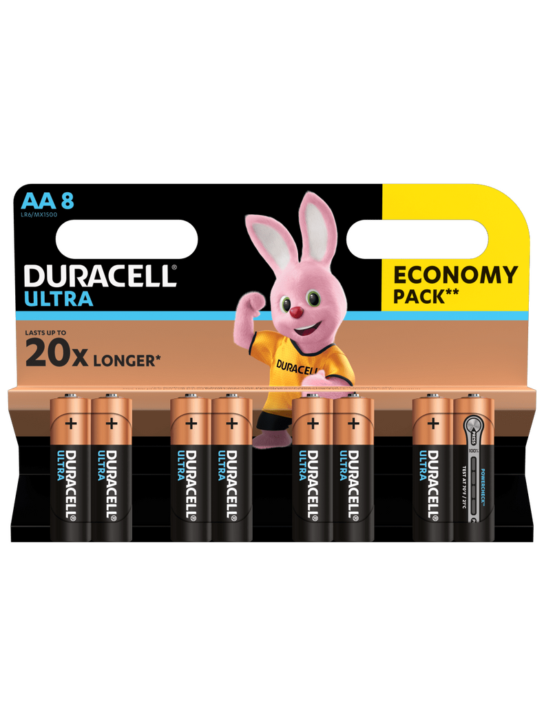 Батарейка Duracell ULTRA POWER размер AA 1.5V, Количество: 4 шт, изображение 5 Батарейка Duracell ULTRA POWER размер AA 1.5V, Количество: 4 шт, изображение 5