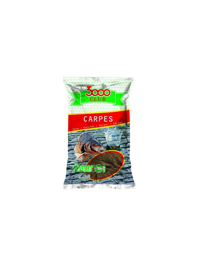 Прикормка Sensas 3000 Club CARP 1кг