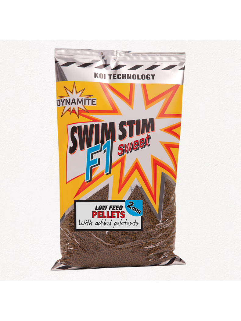 Пеллетс Dynamite Baits Swim Stim F1 Sweet Pellets (сладкий) 900g, Диаметр: 2 мм, изображение 2 Пеллетс Dynamite Baits Swim Stim F1 Sweet Pellets (сладкий) 900g, Диаметр: 2 мм, изображение 2