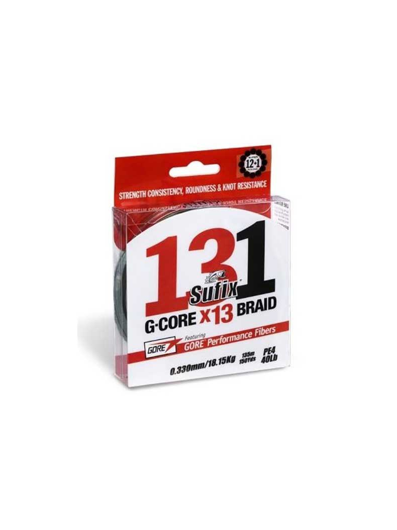 Леска плетеная SUFIX 131 (ярко-зеленая), Тест: 15.88 кг, Диаметр лески: 0.285 мм