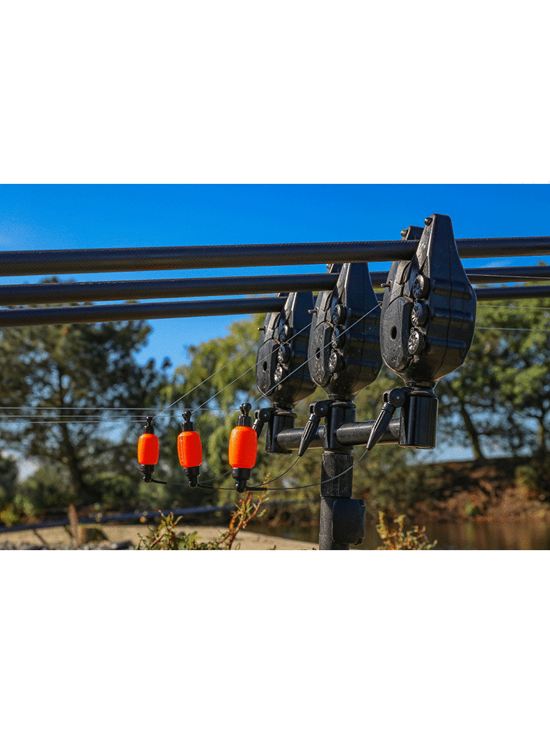 Механический сигнализатор поклевки FOX Black Label Dinky Quiver Set Fluoro Orange, Тип: Soft, изображение 5 Механический сигнализатор поклевки FOX Black Label Dinky Quiver Set Fluoro Orange, Тип: Soft, изображение 5