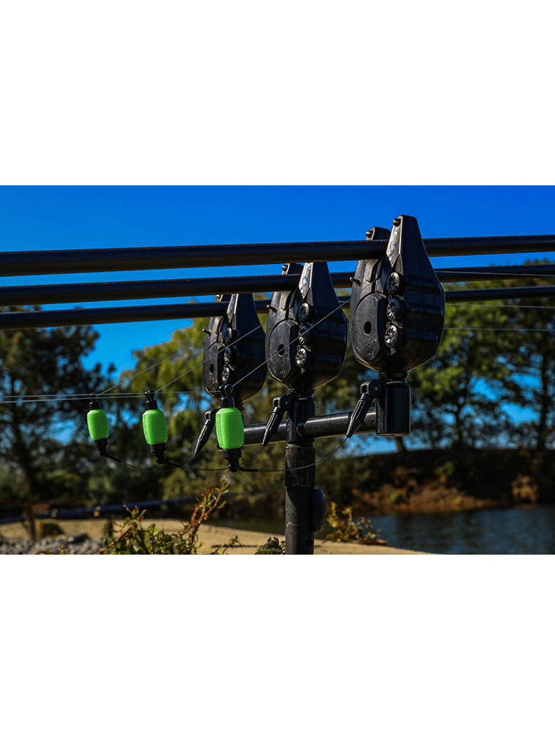 Механический сигнализатор поклевки FOX Black Label Dinky Quiver Set Green, Тип: Stiff, изображение 5 Механический сигнализатор поклевки FOX Black Label Dinky Quiver Set Green, Тип: Stiff, изображение 5