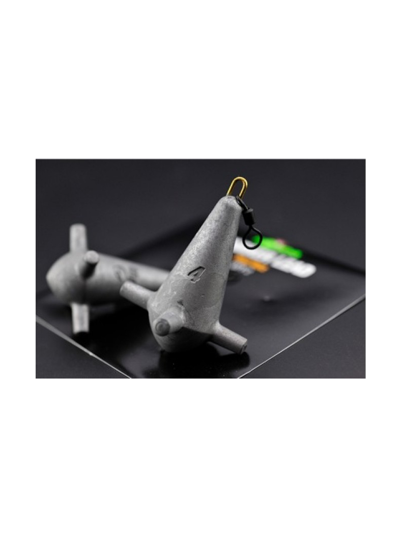 Набор маркерных грузил Korda Pronged Marker Leads в блистере, Вес грузил в наборе: 2oz + 3oz (57g + 85g), изображение 4