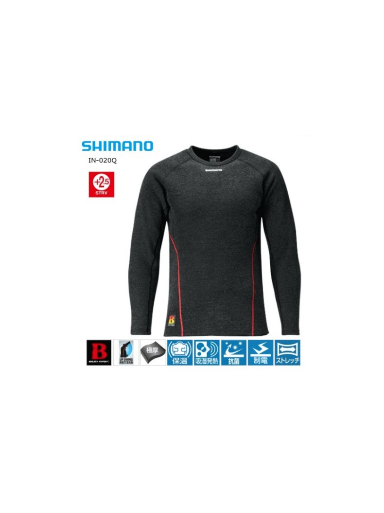 Фуфайка SHIMANO Breath Hyper+, Размер: L, изображение 2 Фуфайка SHIMANO Breath Hyper+, Размер: L, изображение 2
