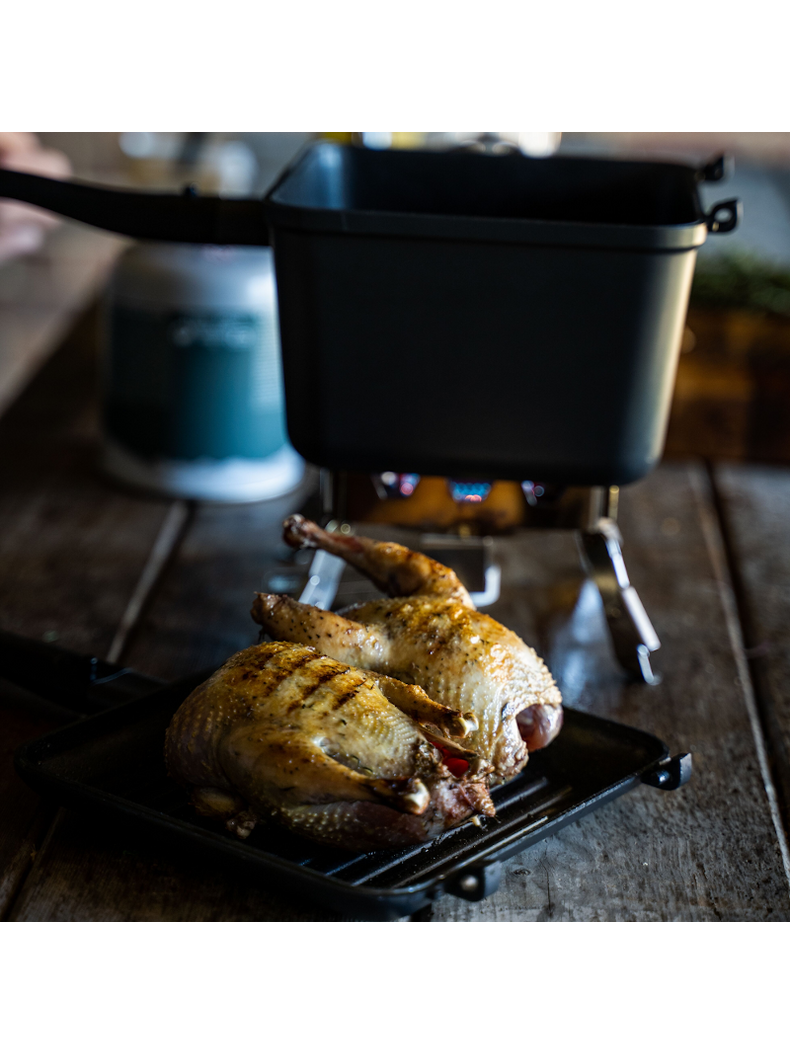 Набор посуды Ridge Monkey Connect Multi Purpose Pan & Griddle Set, изображение 7 Набор посуды Ridge Monkey Connect Multi Purpose Pan & Griddle Set, изображение 7