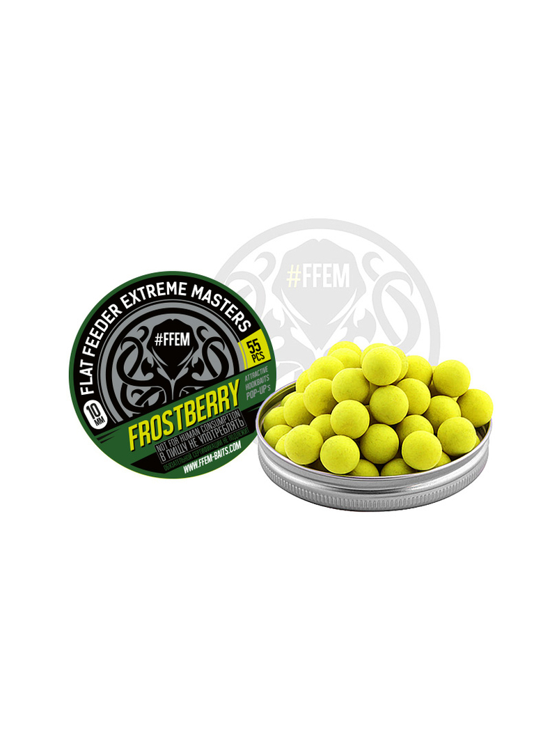 Плавающие бойлы FFEM Pop-Up Frostberry (Груша и Ананас) 10mm, изображение 2 Плавающие бойлы FFEM Pop-Up Frostberry (Груша и Ананас) 10mm, изображение 2