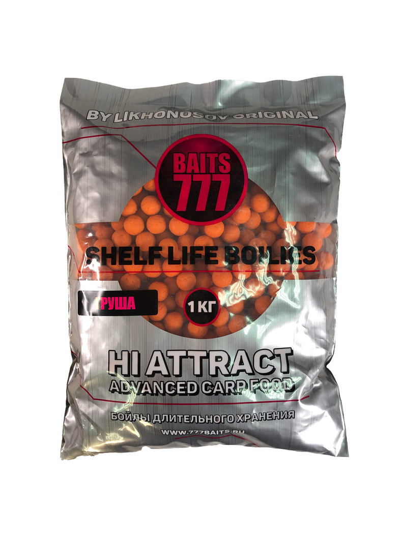 Бойлы тонущие 777 Baits Acid Pear Drop (Кислая Груша) 1кг, Диаметр: 14 мм