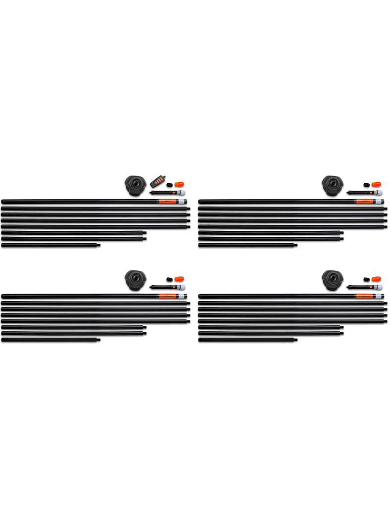 Стационарный поплавок-маркер с фонарем и пультом FOX Halo Illuminated Marker 4 Pole Kit Remote