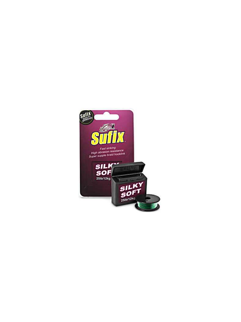 Леска плетеная Sufix Silky Soft, Тест: 12.00 кг Леска плетеная Sufix Silky Soft, Тест: 12.00 кг