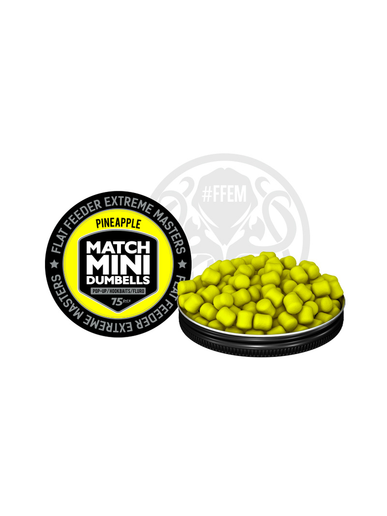 Плавающие мини дамбелсы FFEM Pop-Up Match Mini Pineapple (ананас) 7x10мм Плавающие мини дамбелсы FFEM Pop-Up Match Mini Pineapple (ананас) 7x10мм