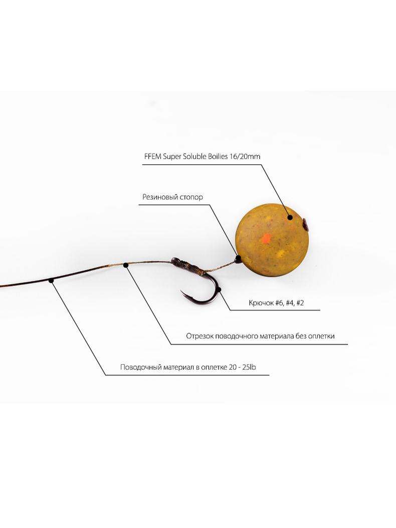 Насадочные пылящие бойлы FFEM Super Soluble Boilies Pineapple (Ананас ) 16/20mm, изображение 4 Насадочные пылящие бойлы FFEM Super Soluble Boilies Pineapple (Ананас ) 16/20mm, изображение 4