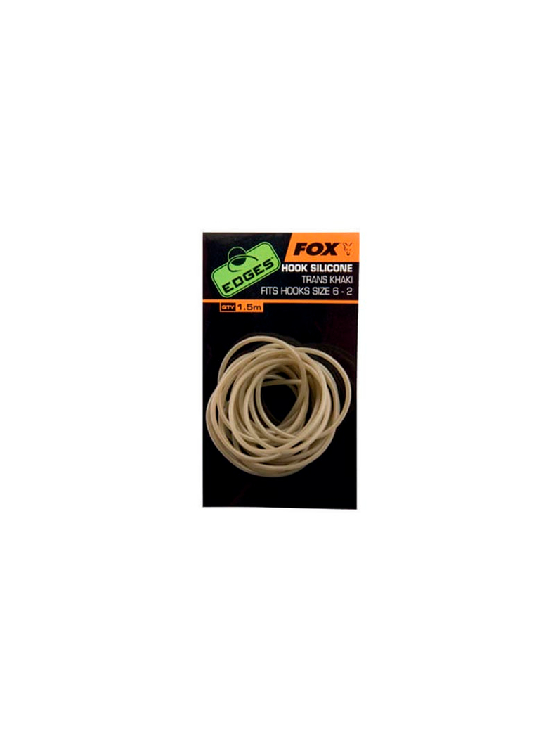 Силиконовая трубка FOX Hook Silicone EDGES, Размер: Размер крючка 6 – 2 Силиконовая трубка FOX Hook Silicone EDGES, Размер: Размер крючка 6 – 2
