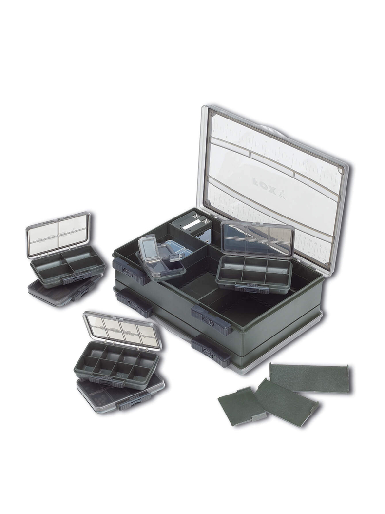 Системная коробка двойная укомплектованная FOX F Box Double Set, Размер: Medium Системная коробка двойная укомплектованная FOX F Box Double Set, Размер: Medium