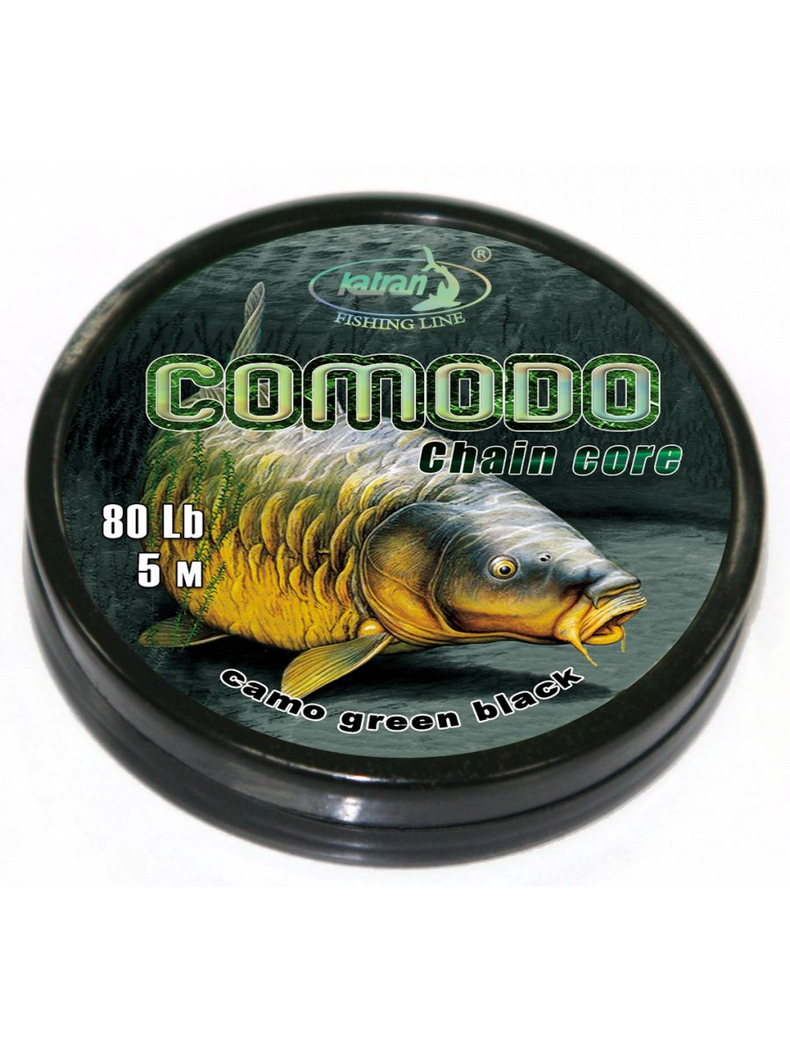 Лидкор Katran Comodo Chain Core с цепным сердечником, Цвет: Camo Green Black (Темно Зеленый Камо) Лидкор Katran Comodo Chain Core с цепным сердечником, Цвет: Camo Green Black (Темно Зеленый Камо)