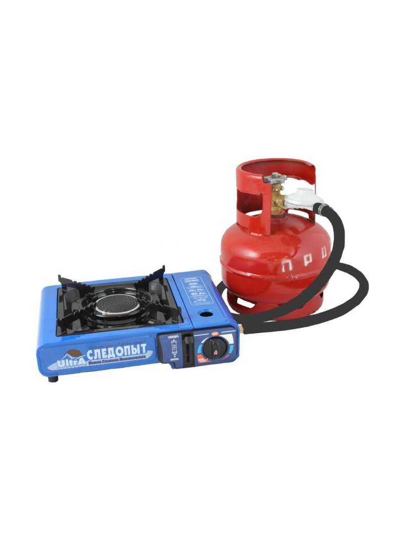 Плита газовая керамическая Следопыт ULTRA с переходником, изображение 2