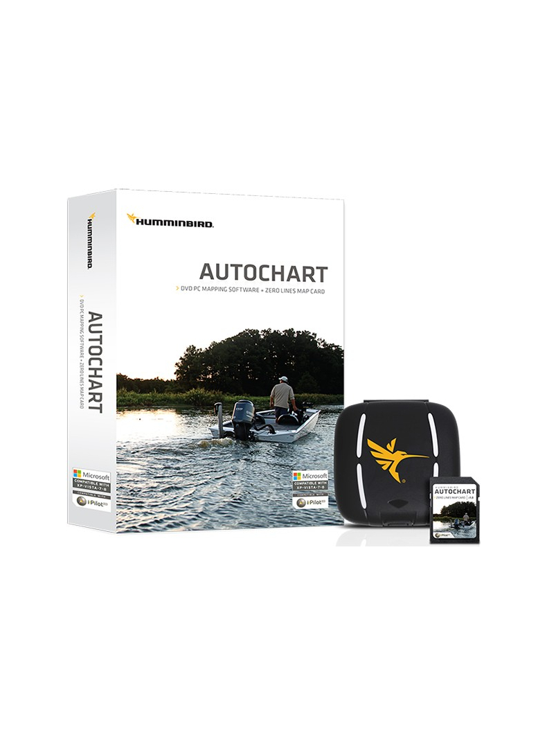 Программное обеспечение HUMMINBIRD AutoChart PRO PC Software (+ micro SD)