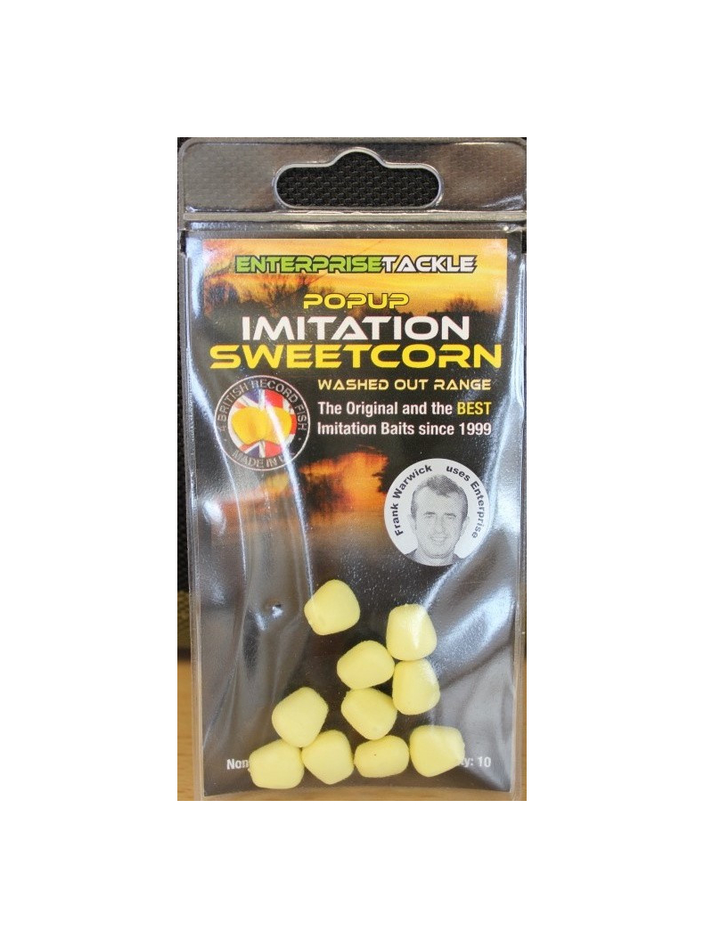 Искусственная кукуруза плавающая Enterprise Tackle Pop-Up Sweetcorn серия Washed Out (бледная, без запаха), Цвет: Washed Out Blue – Бледно-синий, изображение 2