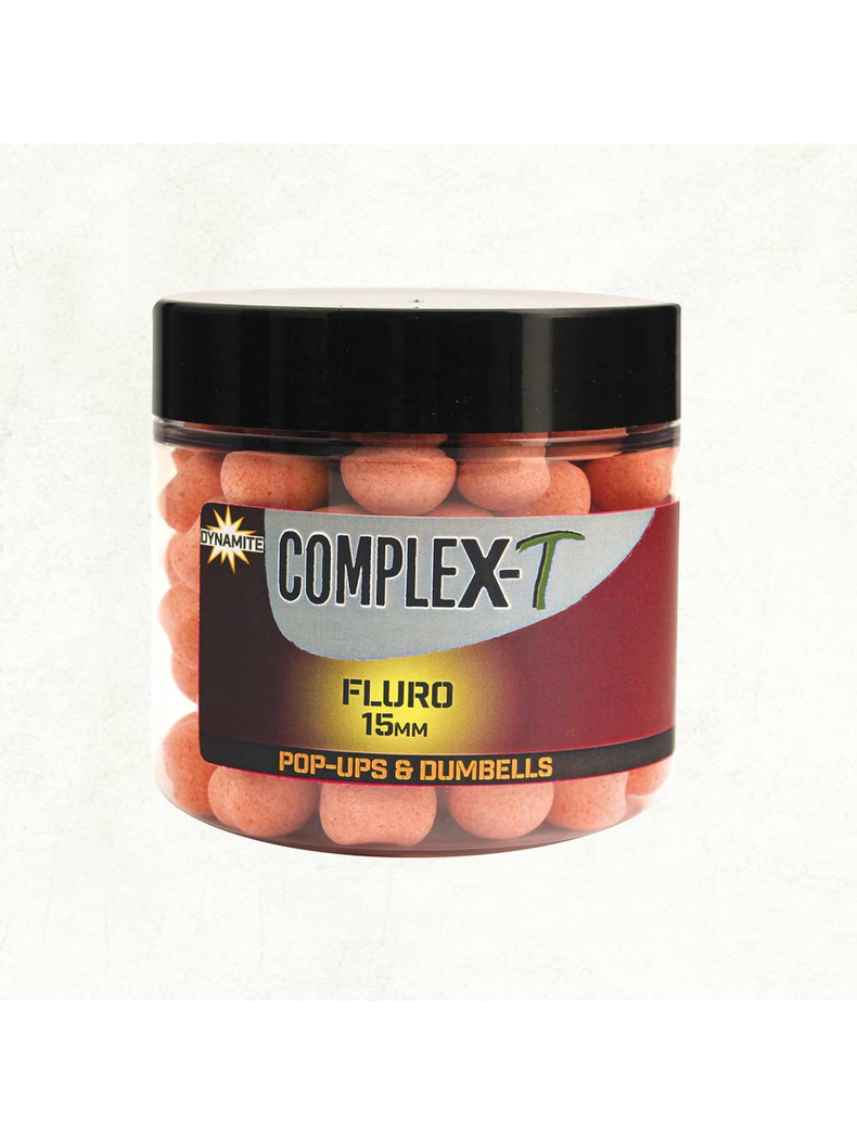 Плавающие бойлы Dynamite Baits CompleX-T Fluro Pop Ups & Dumbells, Диаметр: 10 мм, изображение 2 Плавающие бойлы Dynamite Baits CompleX-T Fluro Pop Ups & Dumbells, Диаметр: 10 мм, изображение 2